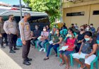 Dorong-Percepatan-Vaksinasi,-Kapolda-NTT-Cek-Vaksinasi-Dan-Pembagian-BTPKLW-Di-Polres-Kupang-Kota