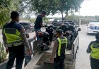 Polsek-Alak-Tertibkan-Aksi-Balap-Liar-di-Jalan-Yos-Sudarso,-Tiga-Sepeda-Motor-Diamankan.
