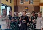 Pererat-Sinergisitas-TNI–Polri,-Polsek-Maulafa-Terima-Kunjungan-Danramil-1604-07/Alak-dan-Ucapan-Selamat-Hari-Bhayangkara-ke-80.