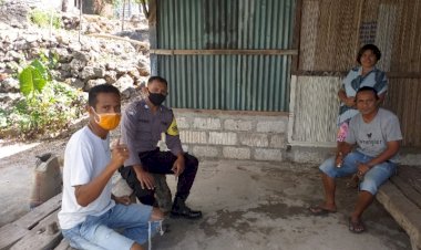 Antisipasi-Penyebaran-Covid-19-Bhabinkamtibmas-Airnona-Berikan-Himbauan