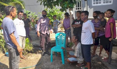 Demi-Mencegah-Penyebaran-Virus-Corona,-Bhabinkamtibmas-Beri-Edukasi-Kepada-Warga-Binaan