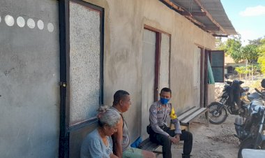 Adaptasi-Kebiasaan-Baru,-Bhabinkamtibmas-Kelurahan-Oesapa-Lakukan-Himbauan-dan-Sosialisasi