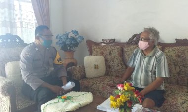 Himbau-Tokoh-Masyarakat-Terkait-Adaptasi-Kebiasaan-Baru,-Bhabinkamtibmas-Lakukan-Sambang