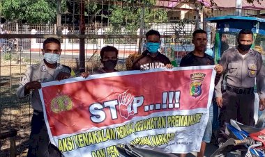 Sosialisai-Adabtasi-Kebiasaan-Baru,-Babinkamtibmas-Kelurahan-penfui-Himbau-Warga-Tetap-patuhi-Protokol-Kesehatan