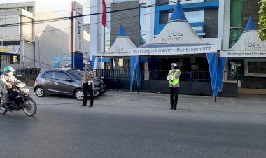 Satlantas-Polres-Kupang-Kota-Himbau-Pengendara-Tetap-Jaga-Kamseltibcar-Dalam-Berkendara