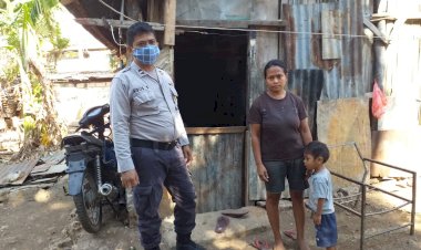 Adaptasi-Kebiasaan-Baru,-Bhabinkamtibmas-Kelurahan-Oeba-Himbau-Warga-Mematuhi-Protokol-Kesehatan