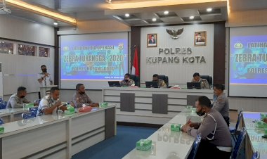 Jelang-Operasi-Zebra-Turangga-2020,-Waka-Polres-Kupang-Kota-Pimpin-Lat-Pra-Ops