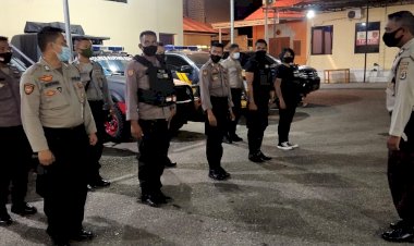 Cegah-Virus-Corona,-Sat-Sabhara-Polres-Kupang-Kota-Laksanakan-Patroli-Pendisiplinan-Protokol-Kesehatan