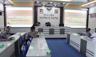 Polres-Kupang-Kota-Laksanakan-Latpra-Ops-Pekat-Turangga-2020