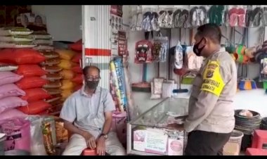 Upaya-Memutus-Penyebaran-Covid-19-Menjelang--Natal-dan-Tahun-Baru-2021,-Bhabinkamtibmas-Oesapa-Barat-Rutin-Laksanakan-Penertiban--Protokol-Kesehatan