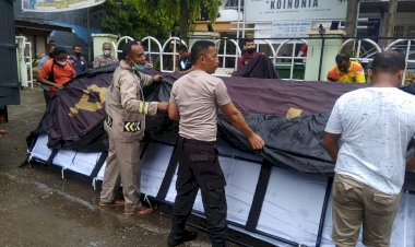 Operasi-Lilin-Turangga-2020-Jelang-Natal-Dan-Tahun-Baru-2021,-Polres-Kupang-Kota-Dirikan-Pos-Pos-Pengamanan-Di-Kota-Kupang