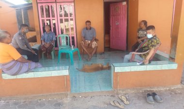 Sambang-dan-Patroli-Dialogis,-Bhabinkamtibmas-Kelurahan-Naioni-Polsek-Alak-Tetap-Himbau-Warga-Patuhi-Protokol-Kesehatan-Cegah-Covid-19