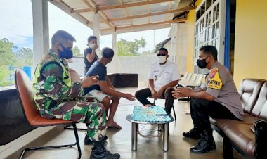 Himbau-Warga,-Bhabinkamtibmas-Bersama-Babinsa-Kelurahan-Nunbaun-Sabu-Ingatkan-Prokes