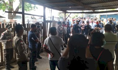 Personil-Polres-Kupang-Kota-Kawal-dan-Amankan-Jalannya-Eksekusi-Tanah-di-Kelurahan-Fatululi