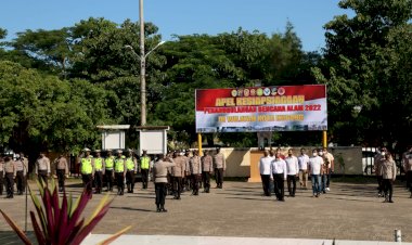 Polres-Kupang-Kota-Melaksanakan-Apel-Kesiapsiagaan-Penanggulangan-Bencana-Alam-2022-Bersama-Instansi-Terkait