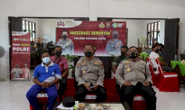 Kapolres-Kupang-Kota-Ikuti-Zoom-Meeting-Vaksinasi-Serentak-Indonesia-Anak,-Lansia-Dan-Lanjutan-(Booster)