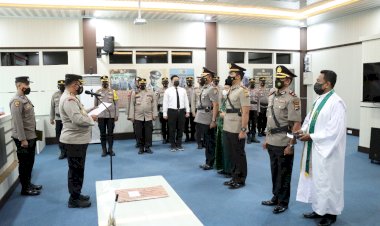 Kapolres-Kupang-Kota-Pimpin-Sertijab-Kapolsek-Kelapa-Lima-Dan-Pelantikan-Kapolsek-Maulafa