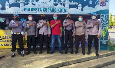 Propam-Polda-NTT-Cek-Pos-Pam-Dan-Pos-Yan--Polresta-Kupang-Kota-Serta-Personel-Yang-Melaksanakan-Pengamanan