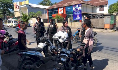 Meresahkan-Masyarakat,-Sat-Samapta-Unit-Turjawali--Polresta-Kupang-Kota-Laksanakan-Penertiban-Juru-Parkir-Liar