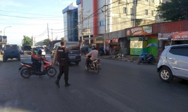 PERSONIL-POLRESTA-KUPANG-KOTA-TERUS-LAKSANAKAN-GIAT-STRONG-POINT-PAGI