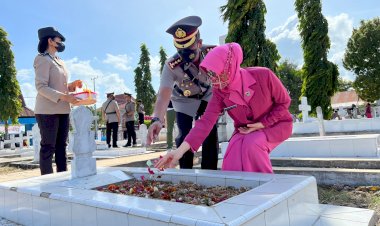 Jelang-Hari-Bhayangkara-Ke-76-Kapolresta-Kupang-Kota-Ziarah-Ke-TMP-Dharmaloka.