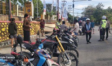 Polresta-Kupang-Kota-Tingkatkan-Penertiban--Motor-Knalpot-Racing.