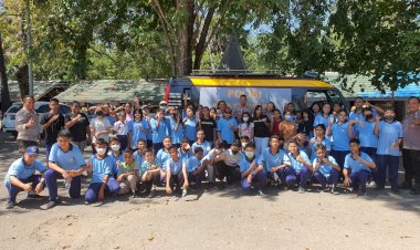 Satuan-Binmas-Polresta-Kupang-Kota-Lasanakan-kegiatan-Mobile-Education-System.