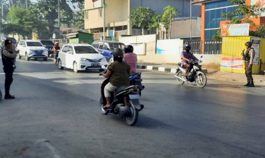 Strong-Point-pengaturan-pagi-oleh--Unit-Dalmas-Satuan-Samapta-Polresta-Kupang-Kota