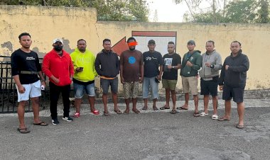 Jatanras-Polresta-Kupang-Kota-Tangkap-Enam-Pelaku-Perjudian-di-Kota-Kupang