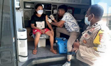 Polresta-Kupang-Kota-Lakukan-Vaksinasi