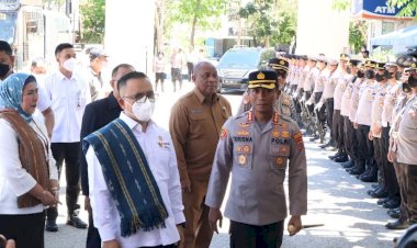 Kapolresta-Kupang-Kota-menerima-Kunjungan--Kerja--Menteri-PANRB-H.-Abdulah-Azwar-Anas,-M.Si.-Di-Mapolresta-Kupang-Kota.