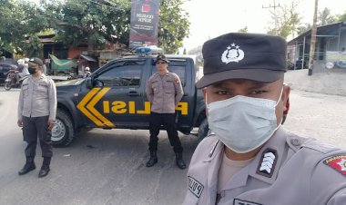 Kegiatan-Strong-Point-Pagi-Oleh-Personel-Polsek-Maulafa