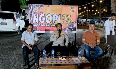NGOPI-di-Pantai-Lasiana,-Kapolresta-Kupang-Kota-Terima-Banyak-Masukan-dan-Saran-Dari-Masyarakat.