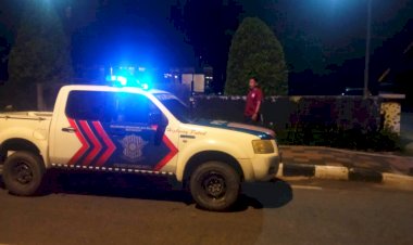 Antisipasi-Ganguan-Kemanan,-Sat-Lantas-Poltresta-Laksanakan-Patroli-Malam