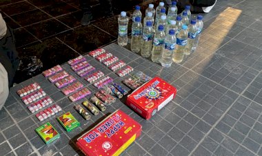 Hari-Ke-Empat-Pelaksanaan-Operasi-Pekat-Turangga-2022,-Polresta-Kupang-Kota-Amankan-Sejumlah-Miras-dan-Petasan