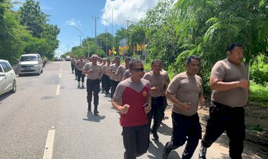 Jaga-Tubuh-Ideal,-Kapolresta-Kupang-Kota-Pimpim-Giatkan-Program-Pengendalian-Berat-Badan