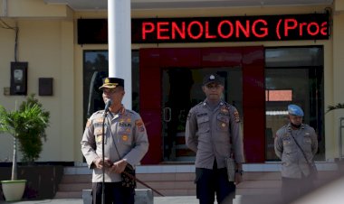 Pimpin-Apel-Pagi-dan-Lakukan-Evaluasi,-Kapolresta-Minta-Seluruh-Personel-Tingkatkan-Kemampuan-Individu.