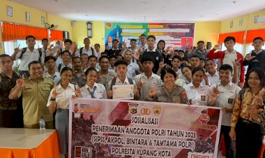 Ubah-Paradigma-Tentang-Penerimaan-Calon-Anggota-Polri,-Kabag-SDM-Polresta-Kupang-Kota-Sosialisasikan-Proses-Seleksi-Dengan-Prinsip-B.E.T.A.H. 