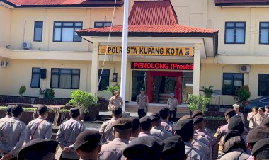 350-Personel-di-Terjunkan-Laksanakan-Pengamanan-Paskah-Tahun-2023-di-Kota-Kupang,-Kapolresta-