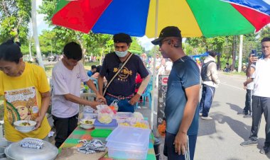 Selain-Berolahraga,-Kapolresta-Kupang-Kota-Juga-Beri-Dukungan-Bagi-Pelaku-UMKM.