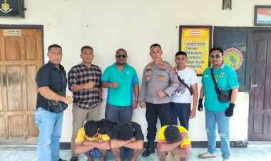 Dalam-Waktu-Sehari,-Tim-Serigala-Polsek-Kelapa-Lima-Berhasil-Tangkap-Tiga-Pelaku-Pengeroyokan-Dengan-Menggunakan-Benda--Tajam