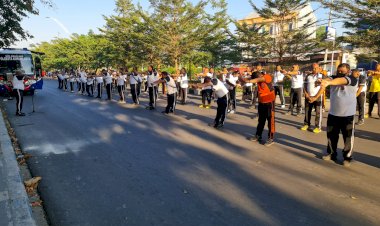 Sabtu-Sehat-Personel-Polresta-Kupang-Kota-di-Arena-Car-Free-Day