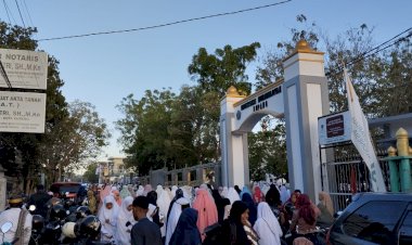 Sholat-Idul-Adha-1444-H-Jamaah-Muhammadiyah,-Polsek-Oebobo-Polresta-Kupang-Kota-Berikan-Pengamanan