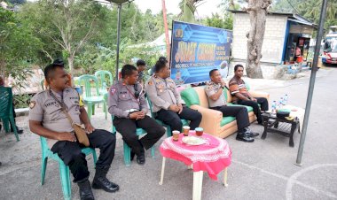 Dialog-Bersama-Kapolresta-Kupang-Kota,-Warga-Kelurahan-Mantasi-Keluhkan-Penutupan-Akses-Jalan-Umum
