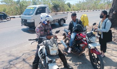 Hari-Ke-5-Operasi-Zebra-Turanggga-2023,-Polresta-kupang-Kota-Jaring-12-Pengendara-Yang-Melanggar.