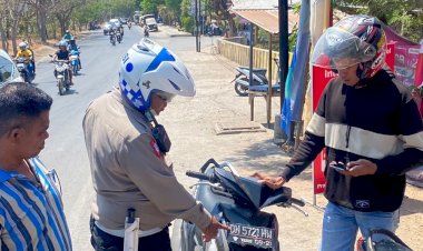 Telah-Berlangsung-Selama-9-hari,-Operasi-Zebra-Turangga-Polresta-Kupang-Kota-Sidak-Ratusan-Pengendara-Ranmor
