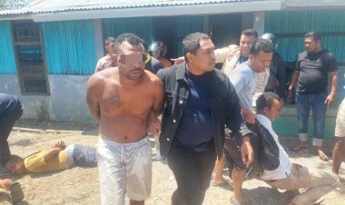 Sengketa-Lahan-di-Oesapa-Berujung-Maut,-4-Pelaku-Diamankan-Tim-Jatanras-dan-Serigala-Polsek-Kelapa-Lima