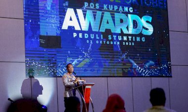 Polresta-Kupang-Kota-Raih-Penghargaan-Polres-Peduli-Stunting-Dalam-Pos-Kupang-Peduli-Stunting-Awards.