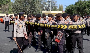 Tingkatkan-Kemampuan-Dalmas,-Kapolresta-Kupang-Kota:-Seluruh-Anggota-Wajib-Kuasai-Teknik-Saat-Menghadapi-Massa