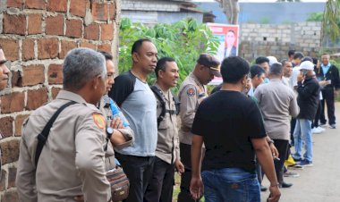 Kampanye-Pertemuan-Terbatas,-Polresta-Kupang-Kota-Terjunkan-Satgas-OMB-Untuk-Lakukan-Pengamanan